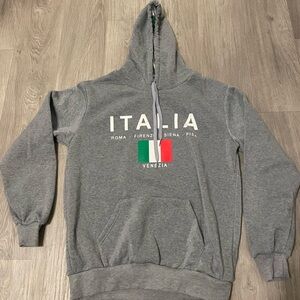 ITALY VENEZIA ROMA FIRENZE SIENA PISA VINTAGE SPORT HOODIE